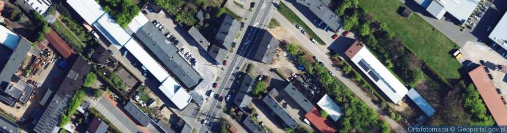 Zdjęcie satelitarne Warszawska ul.