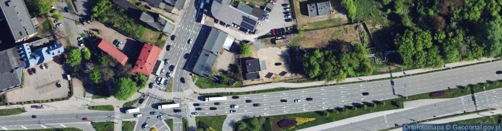 Zdjęcie satelitarne Warszawska ul.