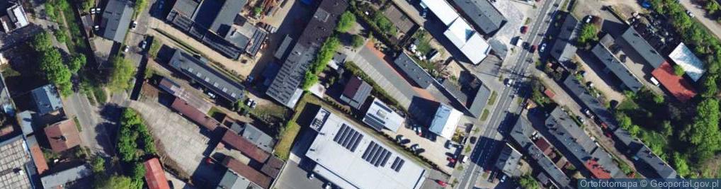 Zdjęcie satelitarne Warszawska ul.