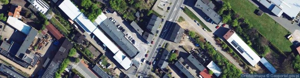 Zdjęcie satelitarne Warszawska ul.