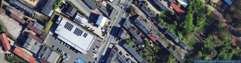 Zdjęcie satelitarne Warszawska ul.
