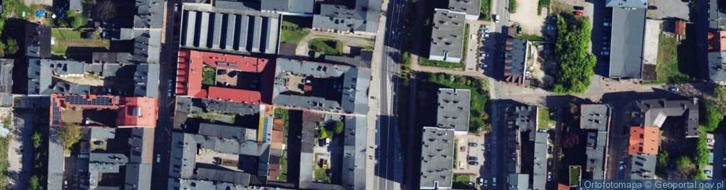 Zdjęcie satelitarne Warszawska ul.