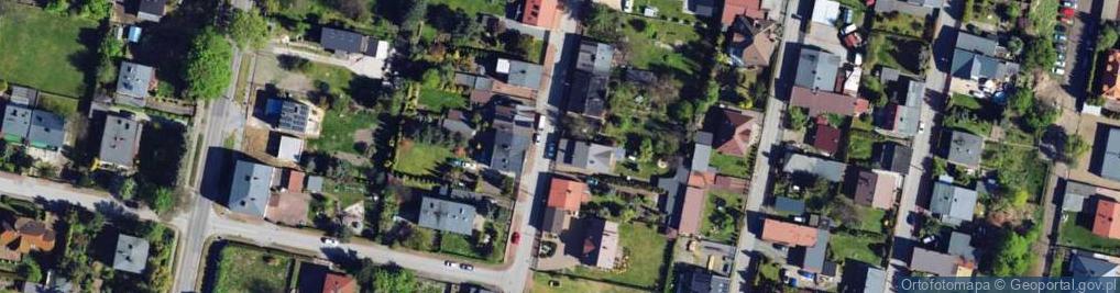 Zdjęcie satelitarne Wazów ul.