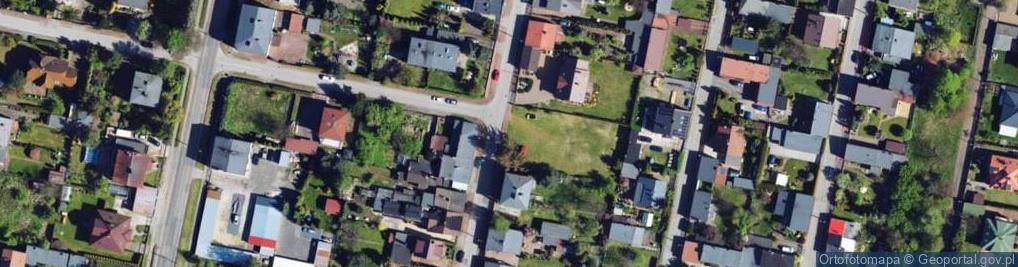 Zdjęcie satelitarne Wazów ul.