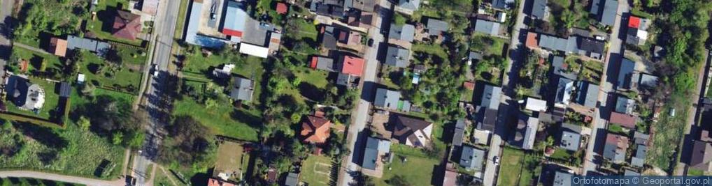 Zdjęcie satelitarne Wazów ul.