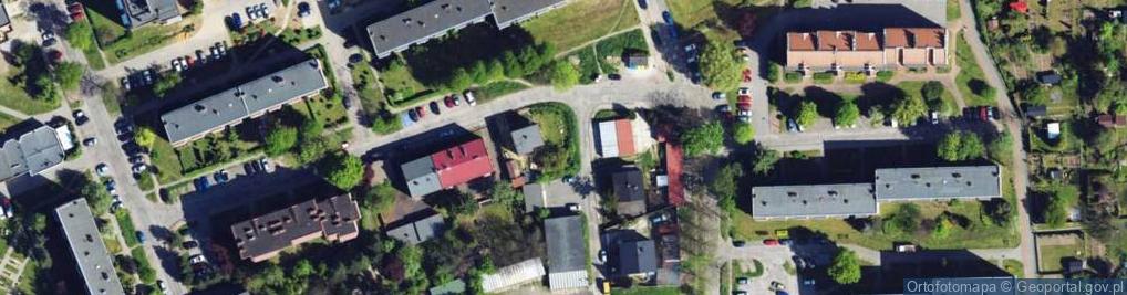Zdjęcie satelitarne Waryńskiego Ludwika ul.