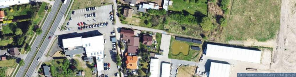 Zdjęcie satelitarne Warzywna ul.