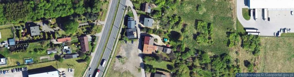 Zdjęcie satelitarne Warzywna ul.