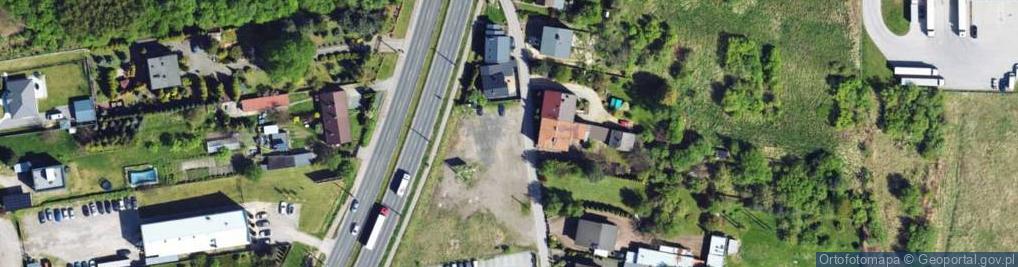 Zdjęcie satelitarne Warzywna ul.