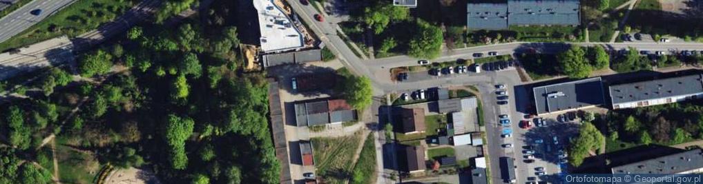 Zdjęcie satelitarne Wańkowicza Melchiora ul.
