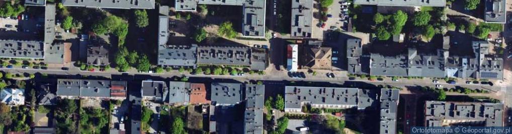 Zdjęcie satelitarne Waszyngtona Jerzego ul.