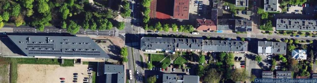 Zdjęcie satelitarne Waszyngtona Jerzego ul.