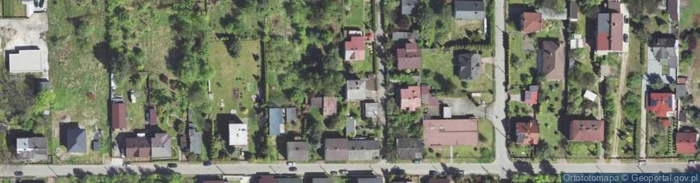 Zdjęcie satelitarne Wakacyjna ul.