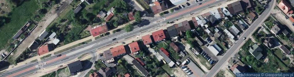 Zdjęcie satelitarne Warszawska ul.