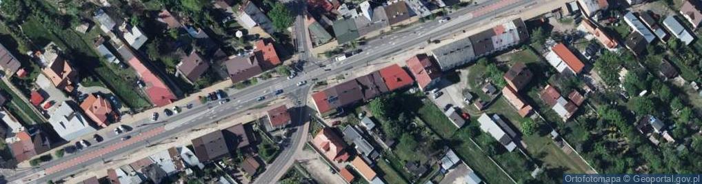 Zdjęcie satelitarne Warszawska ul.