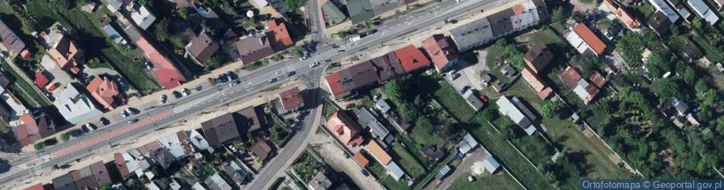 Zdjęcie satelitarne Warszawska ul.