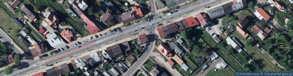 Zdjęcie satelitarne Warszawska ul.