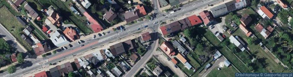 Zdjęcie satelitarne Warszawska ul.
