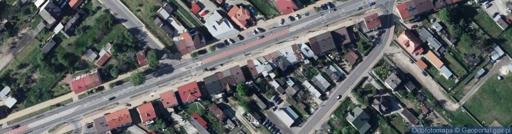 Zdjęcie satelitarne Warszawska ul.