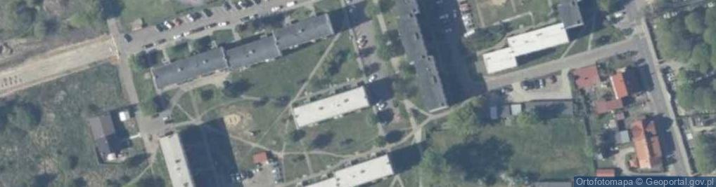 Zdjęcie satelitarne Waryńskiego Ludwika ul.