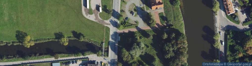 Zdjęcie satelitarne Warszawska ul.