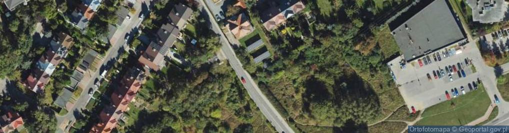 Zdjęcie satelitarne Wawelska ul.