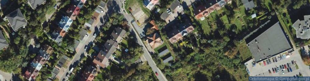 Zdjęcie satelitarne Wawelska ul.