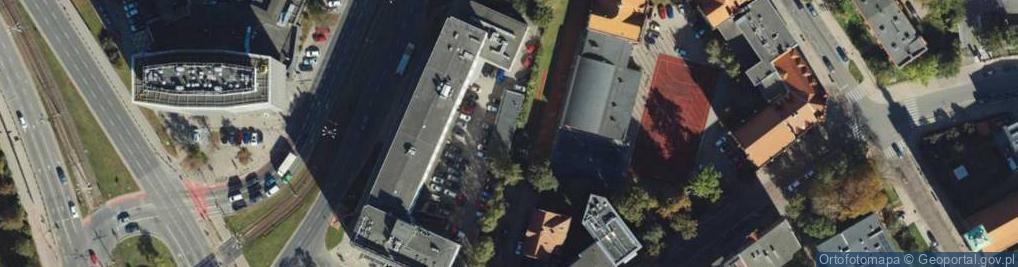 Zdjęcie satelitarne Wały Piastowskie ul.