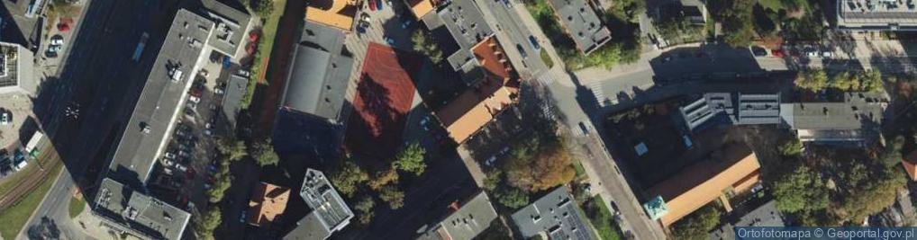 Zdjęcie satelitarne Wałowa ul.