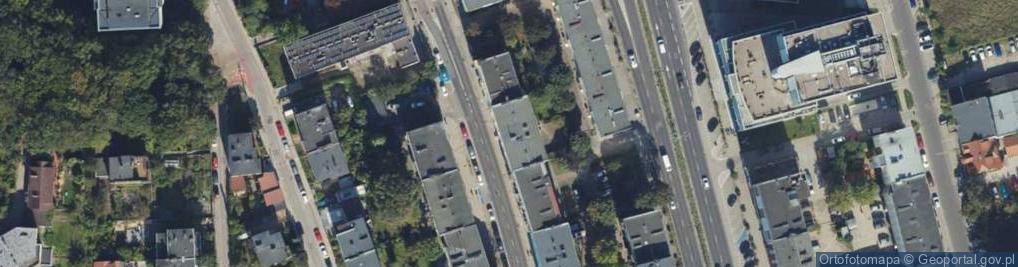 Zdjęcie satelitarne Warszawska ul.