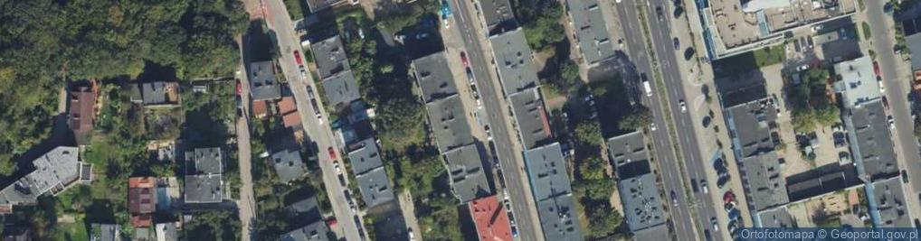Zdjęcie satelitarne Warszawska ul.