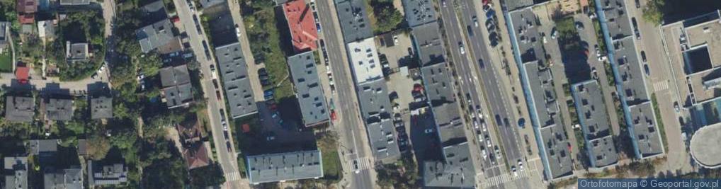 Zdjęcie satelitarne Warszawska ul.