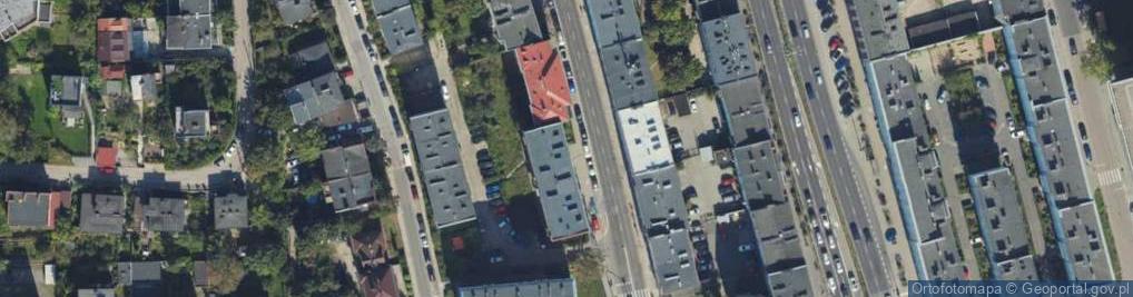 Zdjęcie satelitarne Warszawska ul.