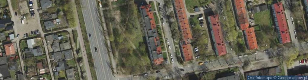 Zdjęcie satelitarne Wachowiaka, woj. ul.