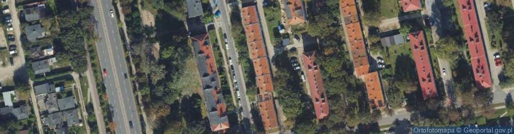 Zdjęcie satelitarne Wachowiaka, woj. ul.