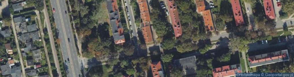 Zdjęcie satelitarne Wachowiaka, woj. ul.