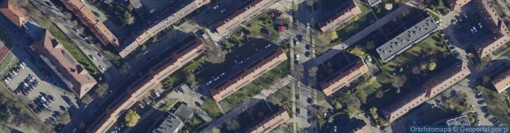 Zdjęcie satelitarne Wandy ul.