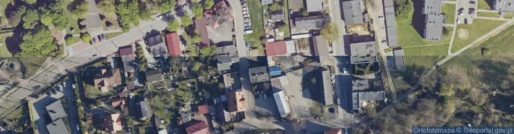 Zdjęcie satelitarne Wawelska ul.