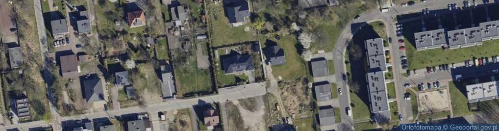 Zdjęcie satelitarne Wazów ul.