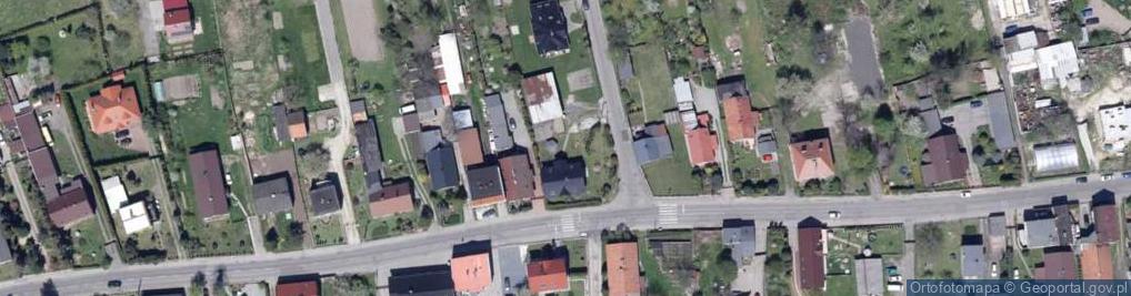 Zdjęcie satelitarne Warzywna ul.