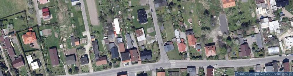 Zdjęcie satelitarne Warzywna ul.