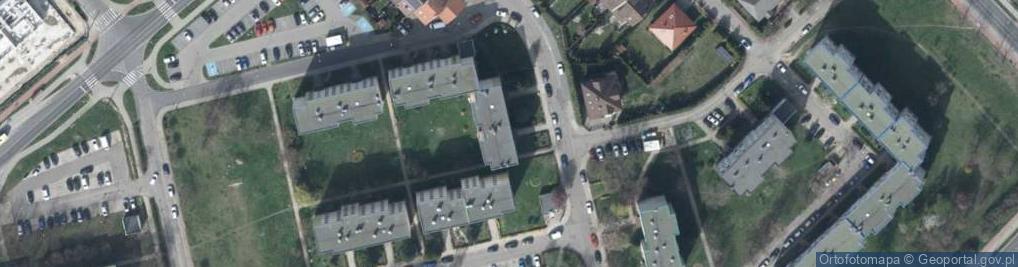 Zdjęcie satelitarne Wawelska ul.
