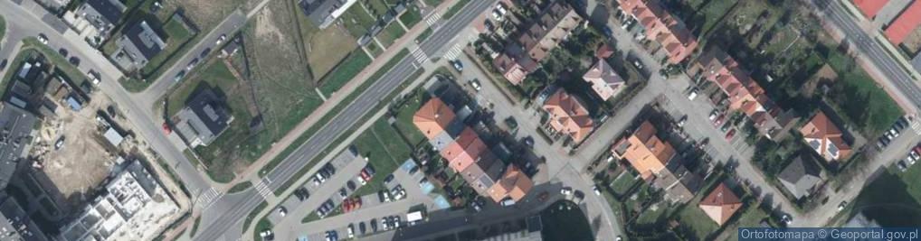 Zdjęcie satelitarne Wawelska ul.