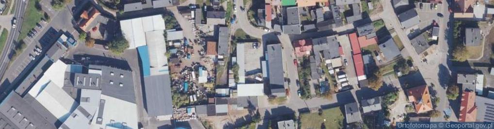 Zdjęcie satelitarne Wałowa ul.