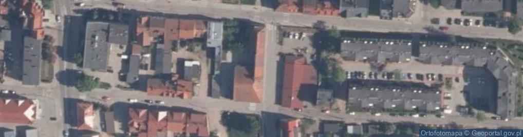 Zdjęcie satelitarne Warsztatowa ul.