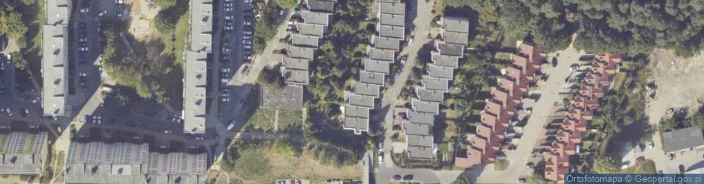 Zdjęcie satelitarne Wańkowicza Melchiora ul.