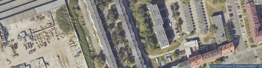 Zdjęcie satelitarne Waryńskiego Ludwika ul.