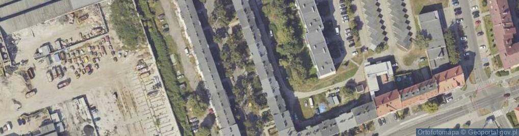 Zdjęcie satelitarne Waryńskiego Ludwika ul.
