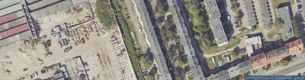 Zdjęcie satelitarne Waryńskiego Ludwika ul.
