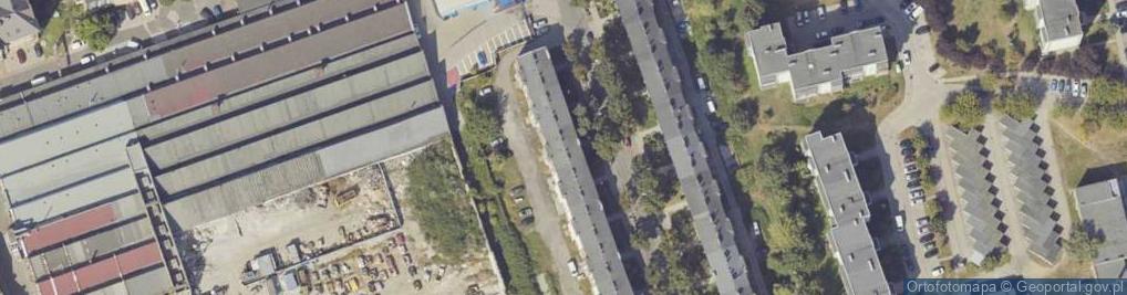 Zdjęcie satelitarne Waryńskiego Ludwika ul.